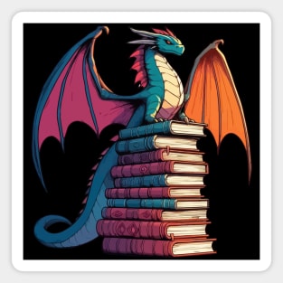 Reading Books About Fantasy Dragons is Fun Magnet